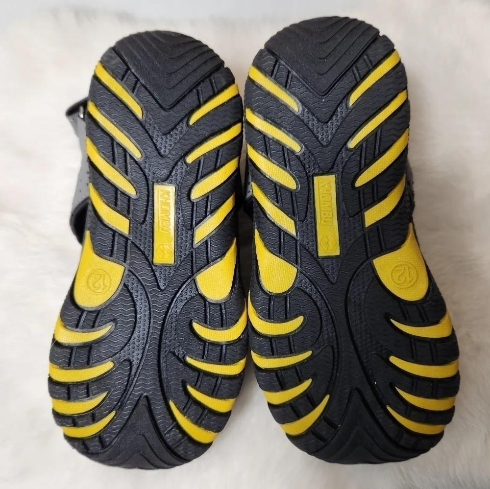 Khombu Kids Kyle Gray Hiking Water Closed Toe Sandals-Size 12 (NWOT)